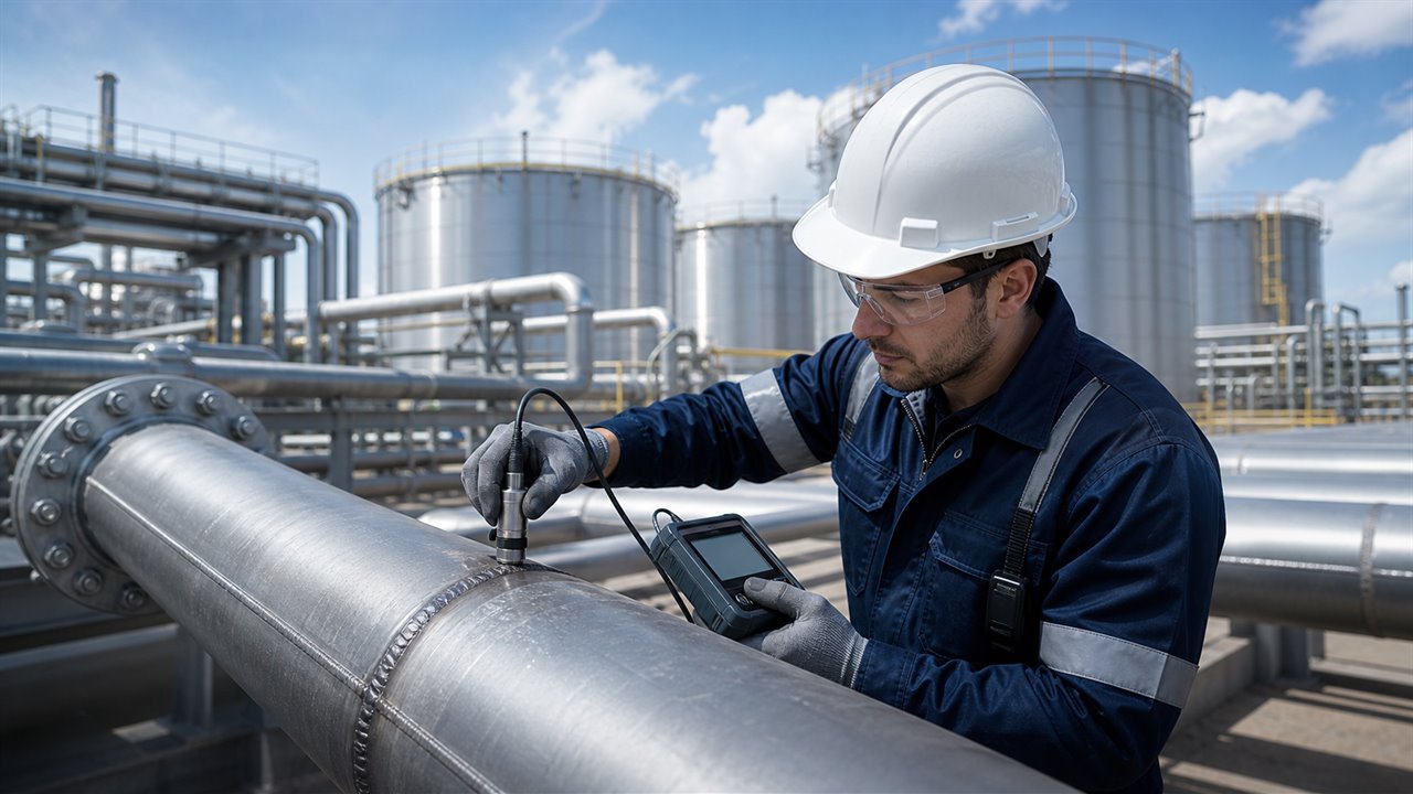 Boru hatları ve tanklarda NDT kontrol hizmetleri